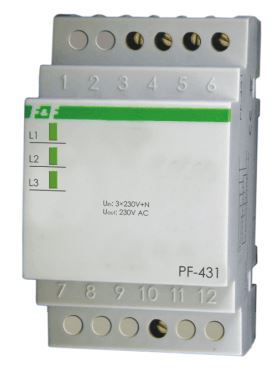 Automatyczny przełącznik faz na szynę PF-431