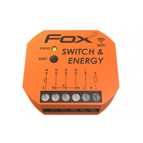 Przekaźnik Wi-Fi do puszki 230V  Wi-R1S1-P F&F