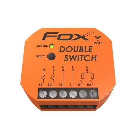 Przekaźnik Wi-Fi dwukanałowy 230V  Wi-R2S2-P