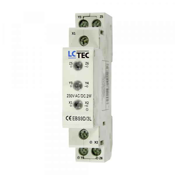 Lampka kontrolna trójkolorowa EBS9D/3L LC-TEC